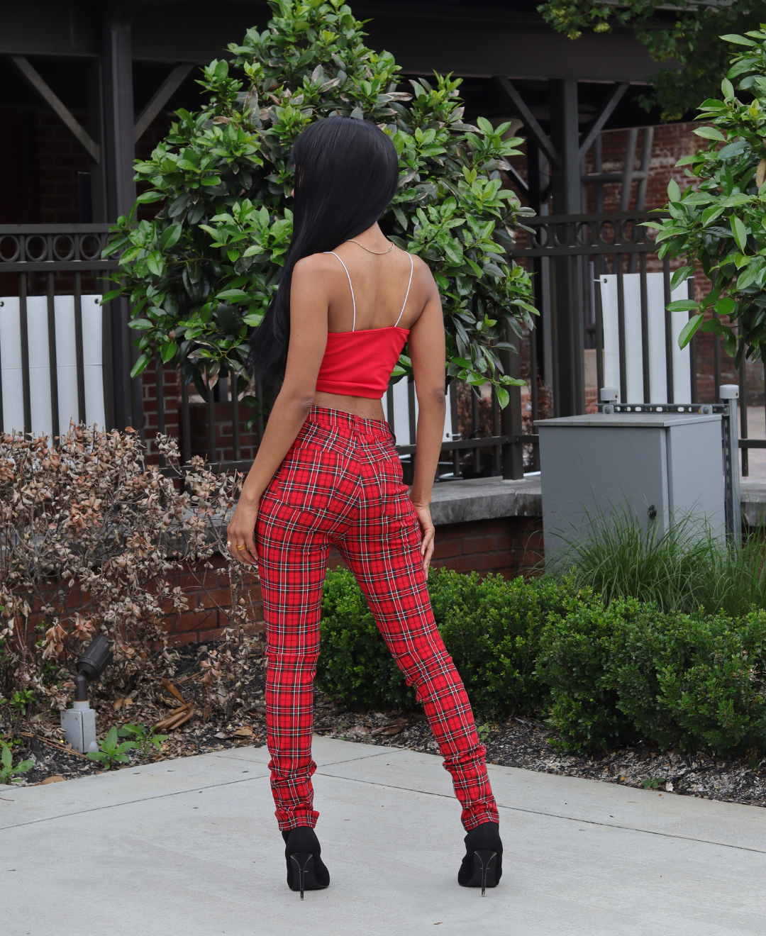 SKINNY | Plaid Pants