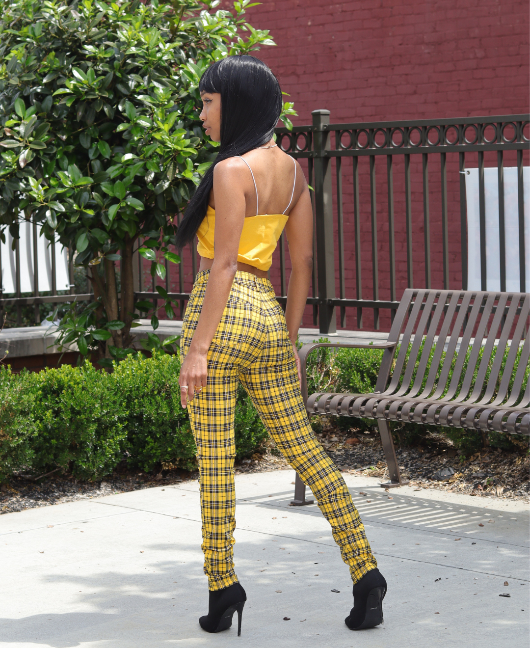 SKINNY | Plaid Pants