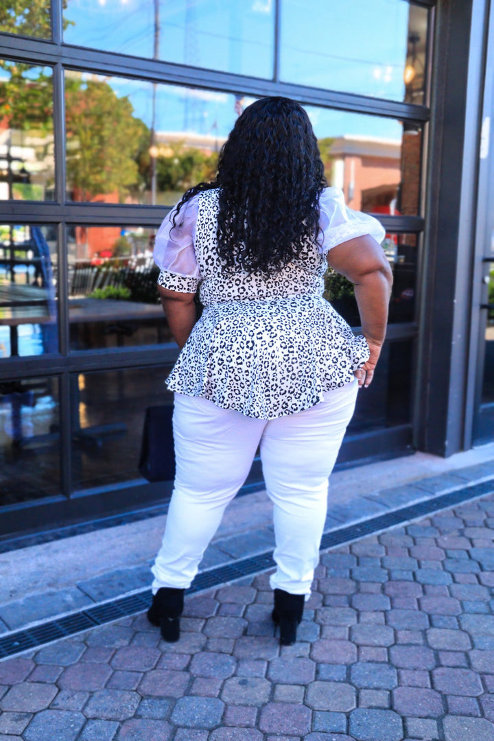 STACEY | Animal Print Top