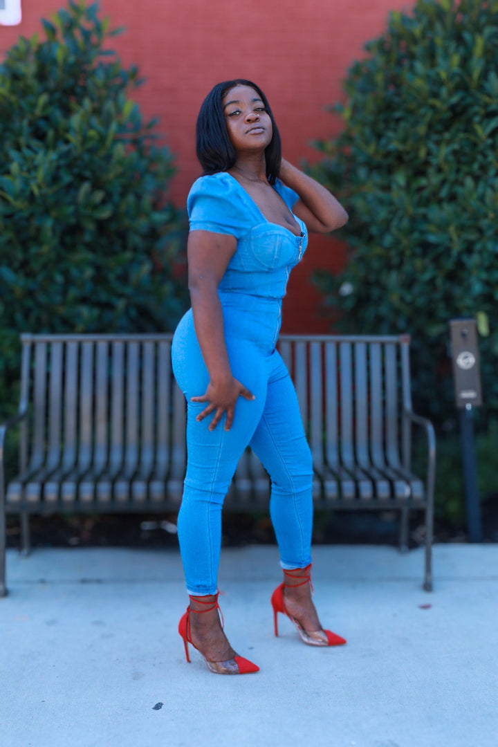 SENECA | Denim Jumpsuit